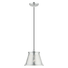  49096-66 - 1 Lt Brushed Aluminum Mini Pendant