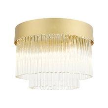  49827-33 - 4 Lt Soft Gold Flush Mount