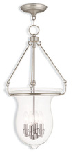  50298-91 - 4 Light Brushed Nickel Pendant