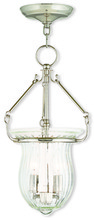  50942-35 - 2 Light Polished Nickel Pendant