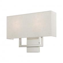  50995-91 - 2 Light Brushed Nickel ADA Sconce