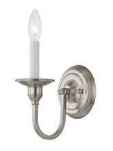  5141-91 - 1 Light Brushed Nickel Wall Sconce