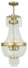  51854-28 - 4 Light Winter Gold Mini Pendant