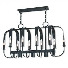  51940-92 - 13 Lt EBZ Linear Chandelier