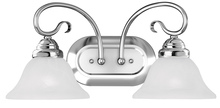  6102-05 - 2 Light Polished Chrome Bath Light