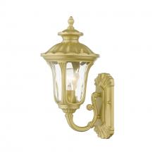  7850-33 - 1 Light Soft Gold Outdoor Small Wall Lantern