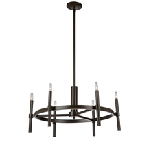  AC10666OB - Encore 6-Light Chandelier