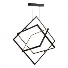  AC7624BK - Graymar Collection Integrated LED Chandelier, Black