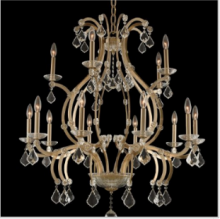  029652-038-FR001 - Duchess (10+5) Light 2 Tier Chandelier