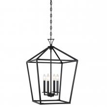  3-421-4-89 - Townsend 4-Light Pendant in Matte Black