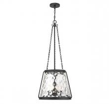  7-1804-4-89 - Crawford 4-Light Pendant in Matte Black