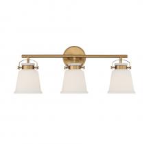  8-1627-3-322 - Kaden 3-Light Bathroom Vanity Light in Warm Brass