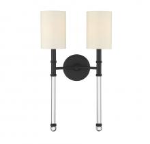  9-103-2-89 - Fremont 2-Light Wall Sconce in Matte Black