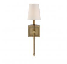  9-302-1-322 - Monroe 1-Light Wall Sconce in Warm Brass