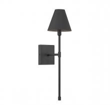  9-5201-1-89 - Jefferson 1-Light Wall Sconce in Matte Black