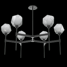  CHB0039-39-MB-S-001-L3 - Gem Round Belvedere Chandelier-39-Matte Black