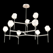  CHB0039-55-BS-A-001-L3 - Gem Round Belvedere Chandelier-55-Metallic Beige Silver