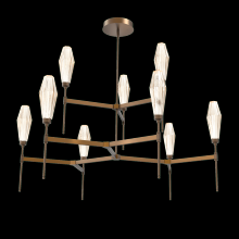  CHB0049-54-FB-RA-001-L3 - Aalto Round Belvedere Chandelier-54-Flat Bronze