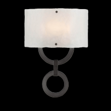  CSB0033-0D-GB-FG-E2 - Carlyle Round Link Cover Sconce-0D 11"