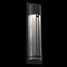  ODB0054-31-SB-FG-G1 - Outdoor Tall Round Cover Sconce with Metalwork