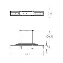  PLB0026-0E-MB-IW-001-E2 - Urban Loft Parallel Linear Suspension-0C-Matte Black