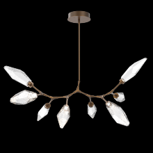  PLB0050-BB-FB-CC-001-L3-RTS - Rock Crystal Modern Branch Chandelier - Quick Ship