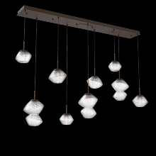  PLB0089-09-FB-C-C01-L1 - Mesa Linear Pendant Chandelier