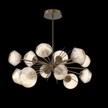  PLB0089-0D-FB-A-001-L3 - Mesa Oval Starburst Chandelier