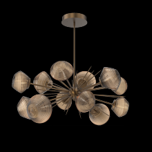  PLB0089-0D-FB-B-001-L3 - Mesa Oval Starburst Chandelier