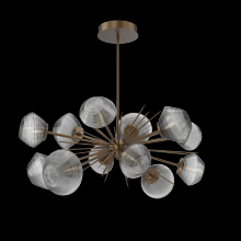  PLB0089-0D-FB-S-001-L1 - Mesa Oval Starburst Chandelier