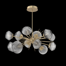  PLB0089-0D-GB-S-001-L1 - Mesa Oval Starburst Chandelier