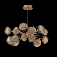  PLB0089-0D-NB-B-001-L1 - Mesa Oval Starburst Chandelier