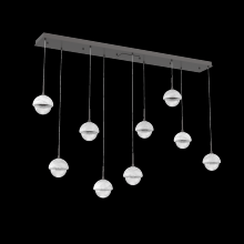  PLB0093-09-GP-WC-C01-L1 - Cabochon Linear Pendant Chandelier