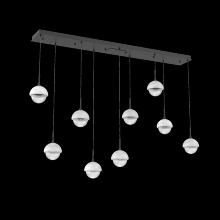  PLB0093-09-MB-WC-C01-L3 - Cabochon Linear Pendant Chandelier