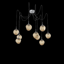 Hammerton SCB0062-09-CS-B-C01-E2 - Aster Round 9pc Swag Multi-Pendant