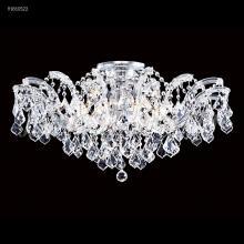  91809GL2X - Maria Theresa 6 Light Flush Mount