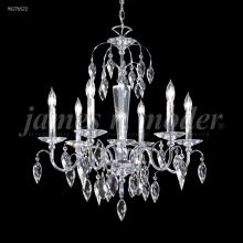  96276S22 - Sculptured Leaf 6 Light Chandelier