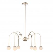  512871PN - Bistro 6 Light Chandelier