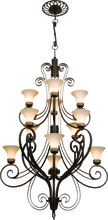  5189MG/1339 - Mirabelle (4+4+4) Light 3 Tier Foyer