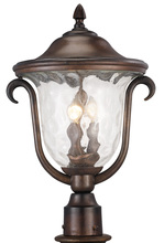  9012MB - Santa Barbara Outdoor 3 Light Medium Post Mount Lantern