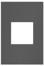  AWC1G2BBN4 - adorne® Brushed Black Nickel One-Gang Screwless Wall Plate