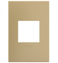  AWP1G2GS4 - adorne? Golden Sands One-Gang Screwless Wall Plate