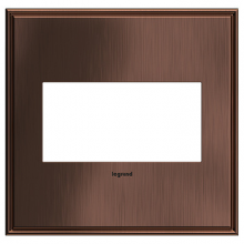  AWC2GMAC4 - adorne® Matte Antique Copper Two-Gang Screwless Wall Plate