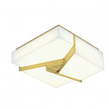  5396-SB-MA - Candeau Flush Mount Light - Satin Brass