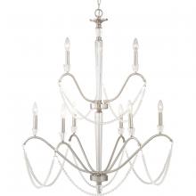  P400161-009 - Stratham Collection Nine-Light Chandelier