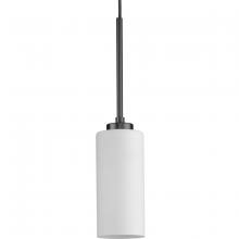  P500404-31M - Cofield Collection One-Light Matte Black Transitional Pendant