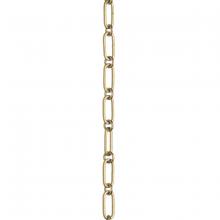  P8756-191 - Accessory Chain - 48" of 9 Gauge Chain in Brushed Gold