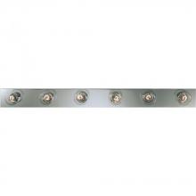  P3117-15 - Broadway Collection Six-Light Polished Chrome Traditional Bath Vanity Light