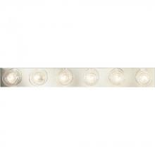  P3299-15 - Broadway Collection Six-Light Polished Chrome Traditional Bath Vanity Light