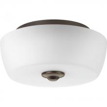  P350061-020 - Leap Collection Two-Light 14" Flush Mount